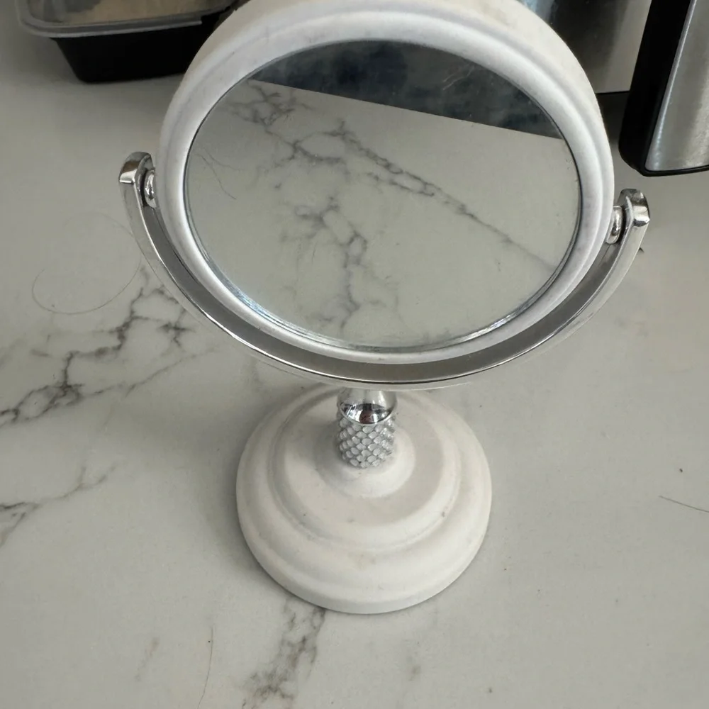 Elegant Mini Bedazzled Vanity Mirror